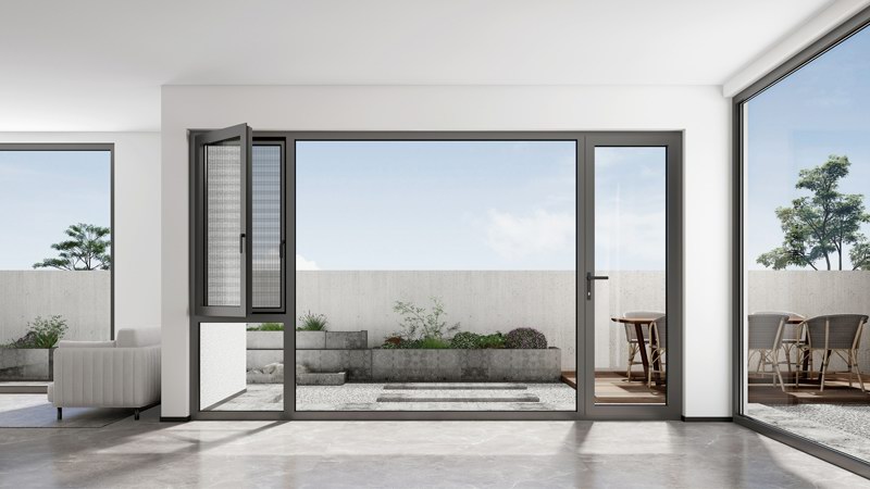 无缝焊接断桥平开窗系列