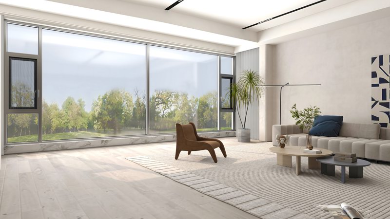 无缝焊接断桥平开窗系列