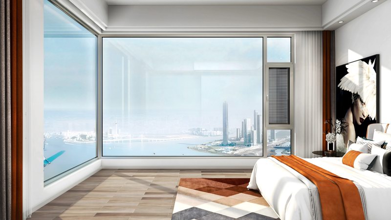 无缝焊接断桥平开窗系列